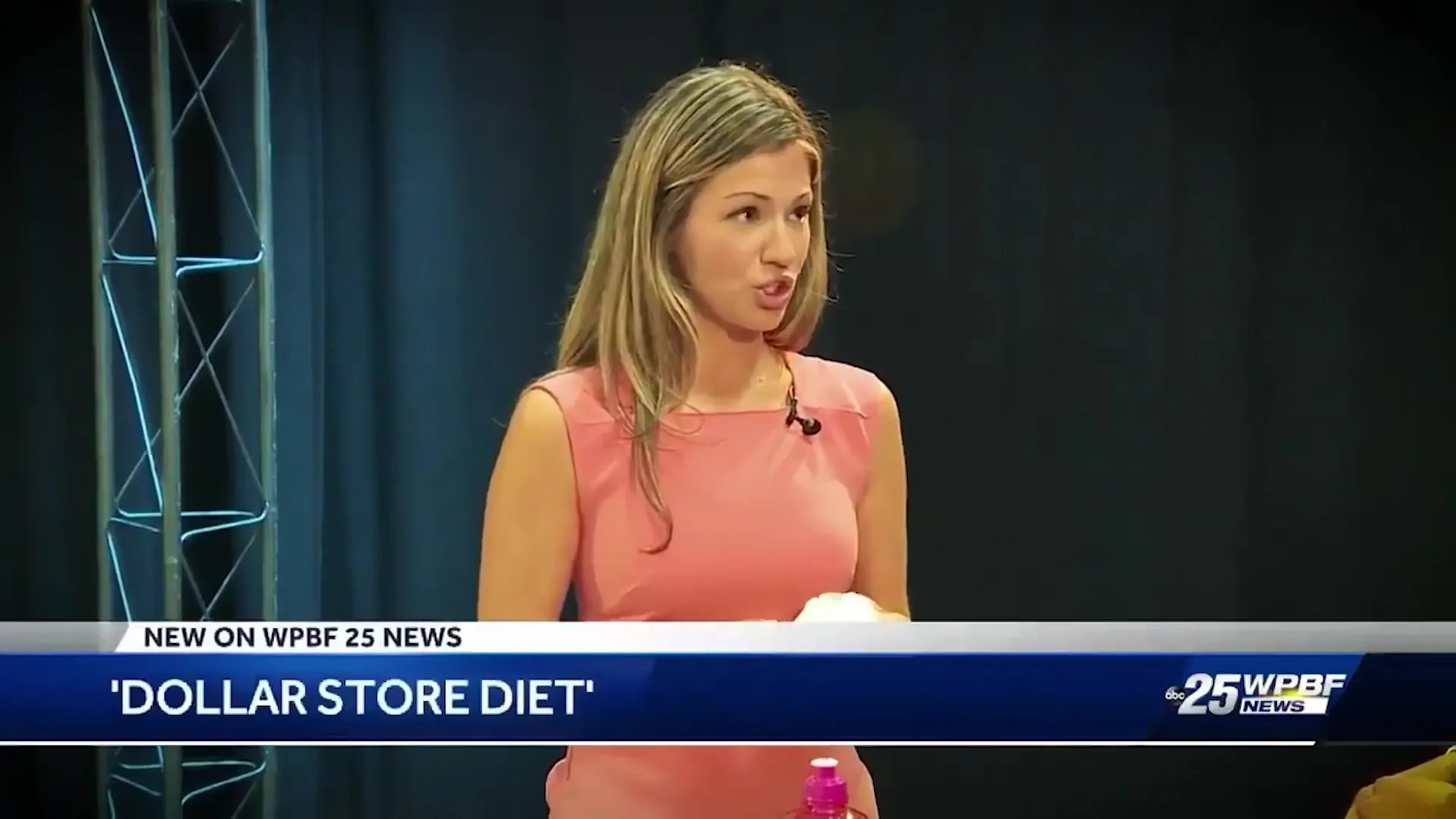 Maryann presenting a segment on WPBF 25 News
